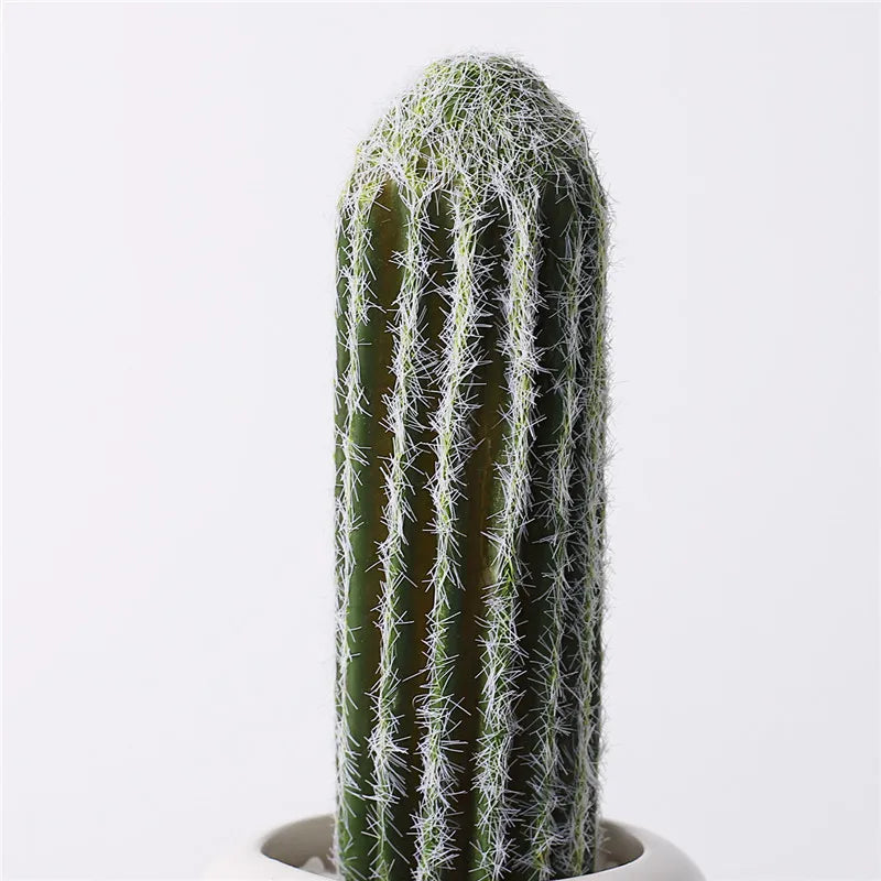 Artificial Plants Suculentas for Home Decor Fake Cactus Decoration Plantas Artificiales Home Decor Green Succulent High Quality