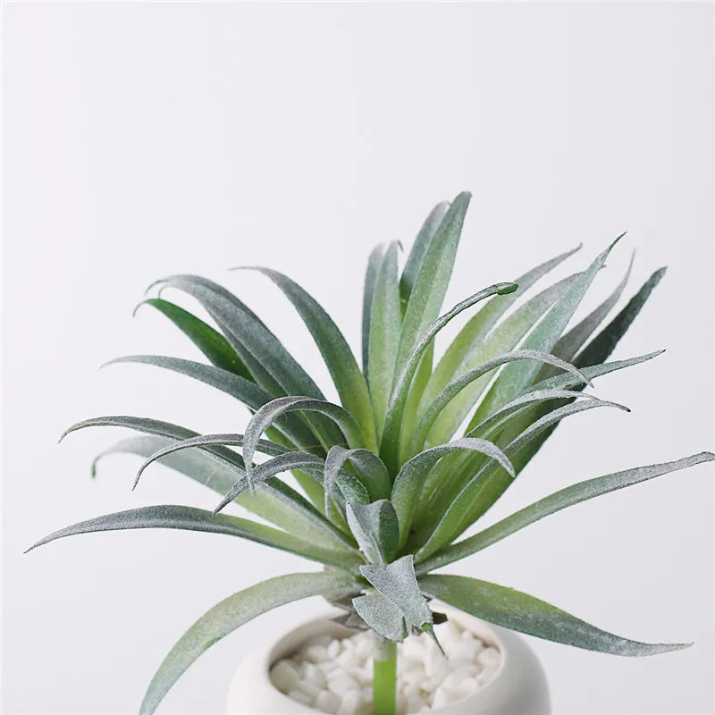 Artificial Plants Suculentas for Home Decor Fake Cactus Decoration Plantas Artificiales Home Decor Green Succulent High Quality