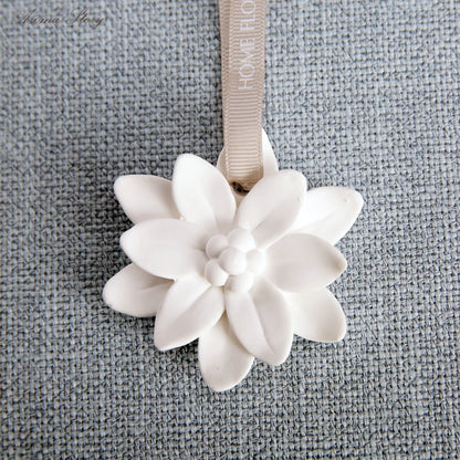 Aromeasy Ceramic Aromatherapy Air Freshener Home Decor Aroma Diffuser Mist Maker Diffuser with Aromatic Ribbon Home Decor